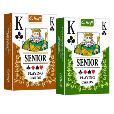14917 KARTY DO GRY STANDARDOWE 55 LISTKÓW CLASSIC SENIOR TREFL