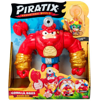 040843 PIRATIX GORILLA BROS BOOM BEN GORYL CRAZY JUNGLE
