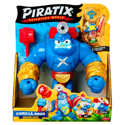 040867 PIRATIX GORILLA BROS SMASH JACK GORYL CRAZY JUNGLE