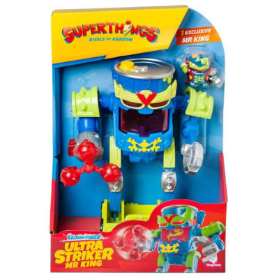 041208 SUPER ZINGS ULTRA STRIKER MR KING ROBOT KABOOM
