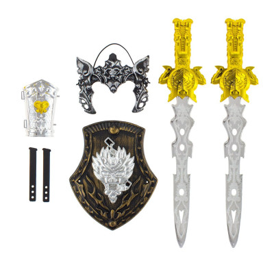 694427 ZESTAW GLADIATOR MIECZE + TARCZA WOJOWNIK GODAN