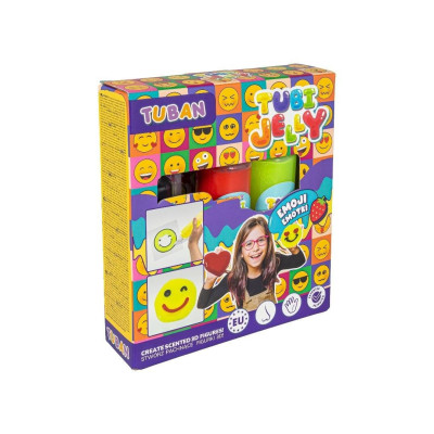 038373 TUBAN TUBI JELLY MASA ŻELOWA ZESTAW EMOTKI BUŹKI
