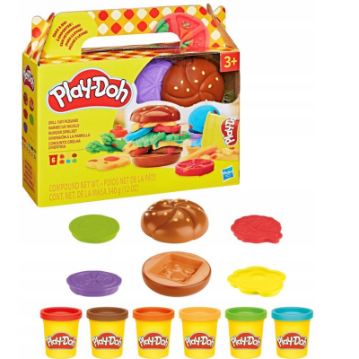 G1614 PLAY DOH CIASTOLINA MAŁE PRZYSMAKI GRILL WARZYWA