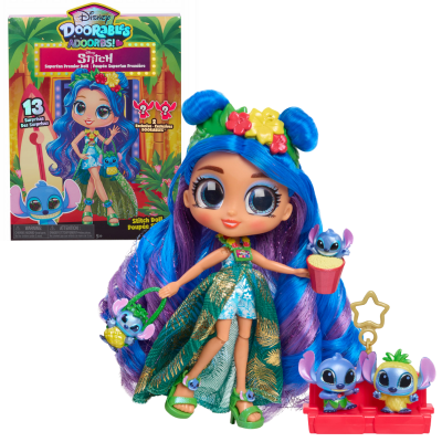 458118 LALKA FIGURKI STITCH DOORABLES ADOORBS PICASSO