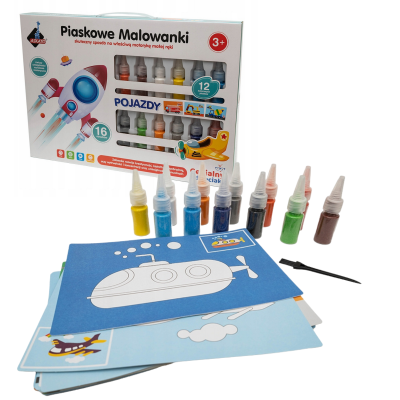 127682 PIASKOWA WYKLEJANKA MOZAIKA POJAZDY ASKATO