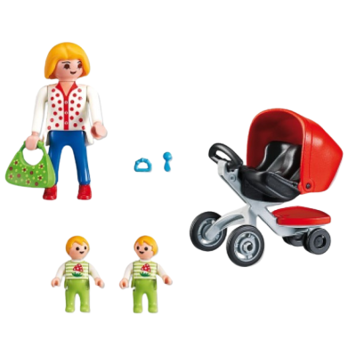5573 PLAYMOBIL WÓZEK DLA BLIŹNIAKÓW