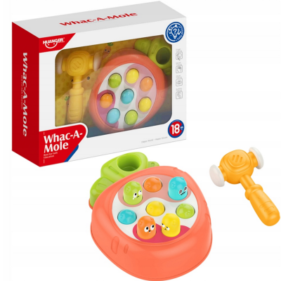 125336 GRA ZRĘCZNOŚCIOWA ZABAWA Z MŁOTKIEM ZBIJAK ASKATO