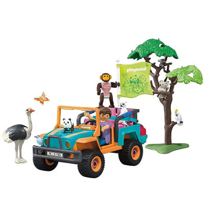 71854 PLAYMOBIL ANIMALS & FRIENDS KOLOROWE TERENOWE AUTO