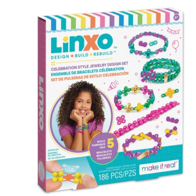 061128 ZESTAW DO TWORZENIA BIŻUTERII I DEKORACJI 186EL LINXO MAKE IT REAL