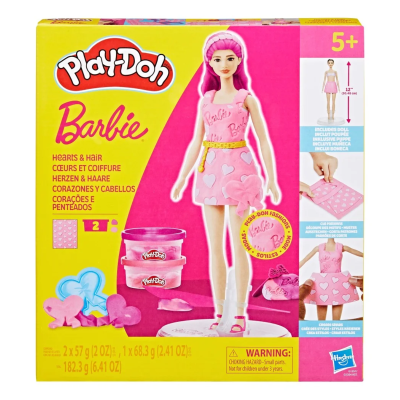 G1357 PLAY DOH CIASTOLINA BARBIE FASHION SERDUSZKA SERCA