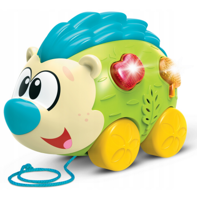 54902 ODJAZDOWY JEŻYK ZABAWKA INTERAKTYWNA DO CIĄGNIĘCIA DUMEL