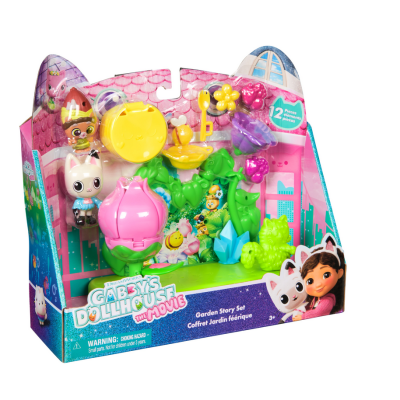 6074117 KOCI DOMEK GABI ZESTAW OGRODOWA HISTORIA OGRÓD FIGURKI