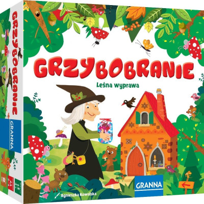 004755 GRANNA GRA GRZYBOBRANIE LEŚNA WYPRAWA