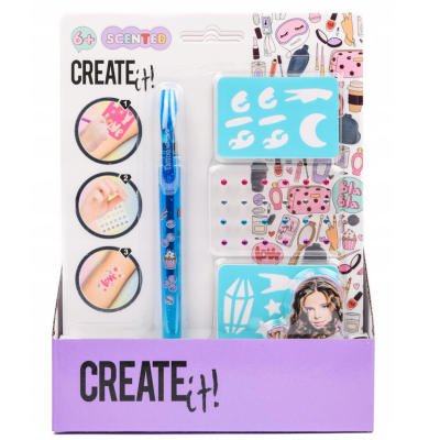84204 CREATE IT PIASK DO ROBIENIA TATUAŻY RÓŻNE KOLORY