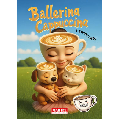 520019 KOLOROWANKA Z NAKLJEKAMI BALLERINA CAPUCCINA I ZWIERZAKI BRAINROT