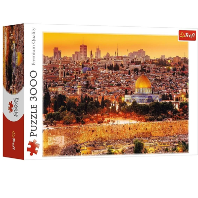 33032 TREFL PUZZLE DACHY JEROZOLIMY 3000 ELEMENTÓW