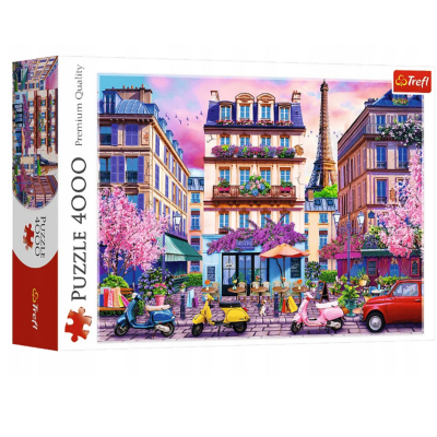 45011 TREFL PUZZLE WIOSNA W PARYŻU 4000 ELEMENTÓW