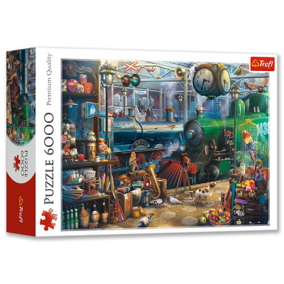 65004 TREFL PUZZLE STACJA KOLEJOWA 6000 ELEMENTÓW