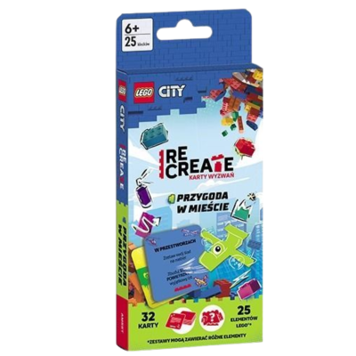 346423 LEGO RECREATE KARTY WYZWAŃ PRZYGODA W MIEŚCIE