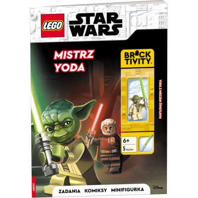 344450 LEGO STAR WARS MISTRZ YODA KSIĄŻECZKA + MINIFIGURKA
