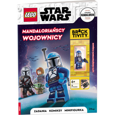 344467 LEGO STAR WARS MANDALORIAŃSCY WOJOWNICY KSIĄŻECZKA + MINIFIGURKA