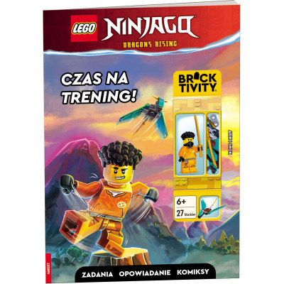 345174 LEGO NINJAGO KSIĄŻECZKA CZAS NA TRENING + MINIFIGURKA