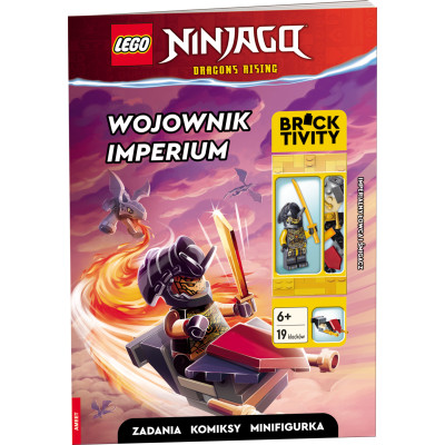 343873 LEGO NINJAGO KSIĄŻECZKA WOJOWNIK IMPERIUM + MINIFIGURKA