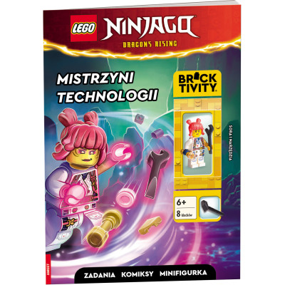 345136 LEGO NINJAGO KSIĄŻECZKA MISTRZYNI TECHNOLOGI + MINIFIGURKA