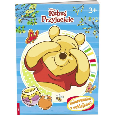 345815 KOLOROWANKA Z NAKLEJKAMI KUBUŚ I PRZYJACIELE DISNEY