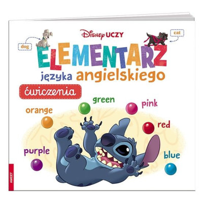 347086 ELEMENTARZ JĘZYKA ANGIELSKIEGO ĆWICZENIA DISNEY UCZY STITCH