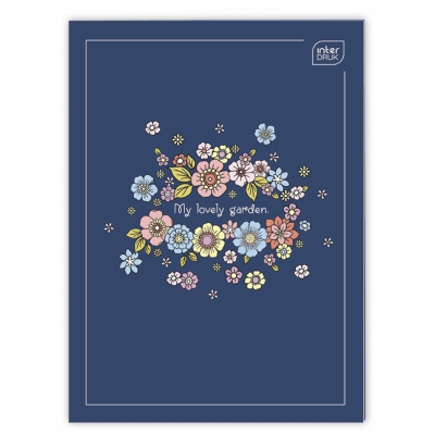 348418 ZESZYT A4 W KRATKĘ 32 INTERDRUK RÓŻNE WZORY