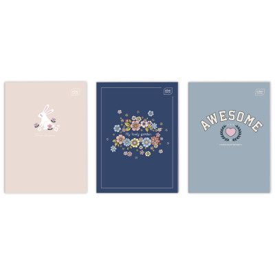 348418 ZESZYT A4 W KRATKĘ 32 INTERDRUK RÓŻNE WZORY