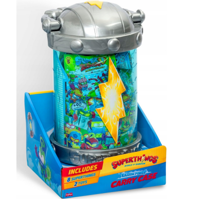 041246 SUPERTHINGS ZINGS CARRY CASE KAPSUŁA DO PRZECHOWYWANIA + 10 SASZETEK