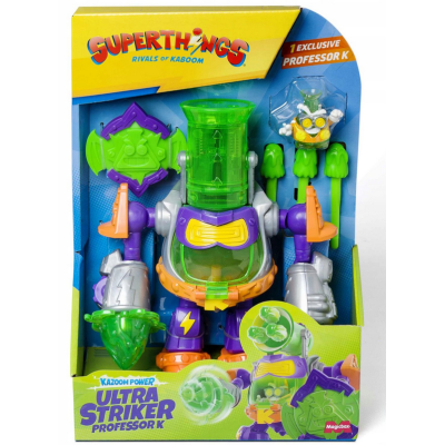 041222 SUPERTHINGS ZINGS ULTRA STRIKER PROFESSOR K ROBOT