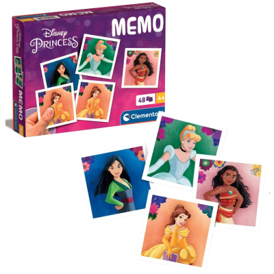 183111 GRA PAMIĘCIOWA MEMO MEMORY KSIĘŻNICZKI DISNEY CLEMENTONI
