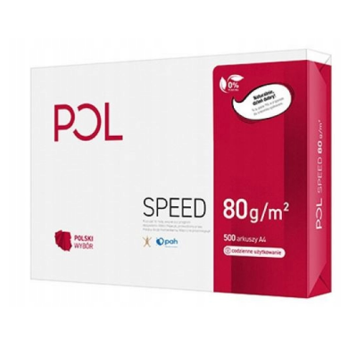 012369 PAPIER KSERO POLSPEED A4 80G/M2 500 ARKUSZY