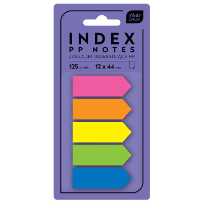 295620 KARTECZKI ZAKŁADKI INDEKSUJĄCE INTERDRUK