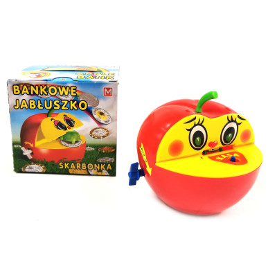 000339 BANKOWE JABŁUSZKO SKARBONKA ZJADA MONETY