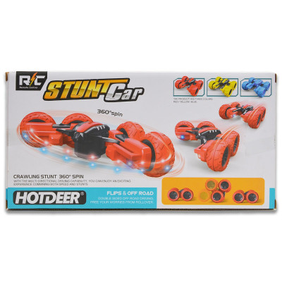 732448 POJAZD AKROBATA ZDALNIE STEROWANY STUNT CAR CIUCIUBABKA