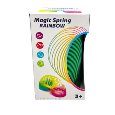 231312 DUŻA SPRĘŻYNA ZABAWKA ZRĘCZNOŚCIOWA RÓŻNE KOLORY