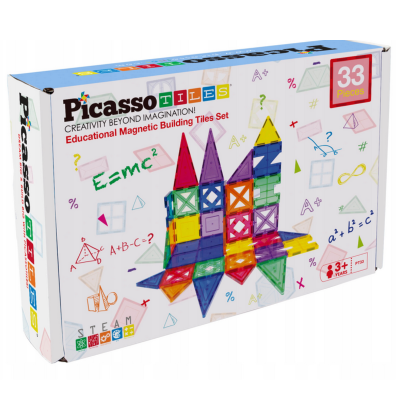 020019 KLOCKI MAGNETYCZNE PICASSO TILES 33 EL