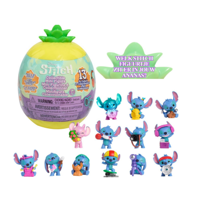 463341 LILO & STITCH MINI FIGURKA NIESPODZIANKA KAPSUŁA ANANAS 5CM