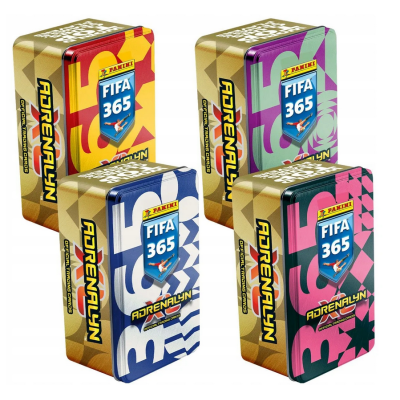 29239 PANINI KARTY FIFA 365 ADRENALYN 2026 DUŻA PUSZKA XL 8 SASZETEK