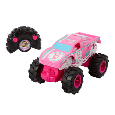 HNV02 HOT WHEELS POJAZD MONSTER TRUCK BARBIE AUTO ZDALNIE STEROWANE