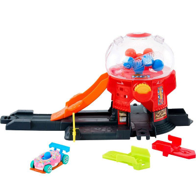 JBM62 HOT WHEELS CITY SKLEPIK GUMA BALONOWA TOR