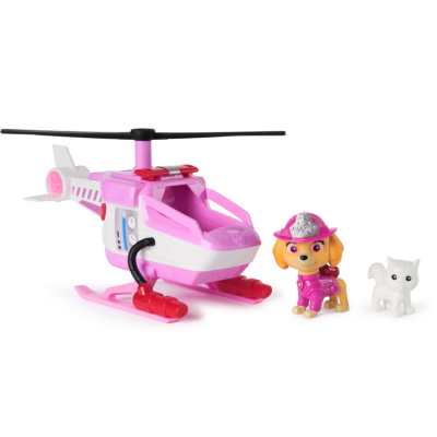6072661 PSI PATROL FIRE RESCUE SKYE HELIKOPTER POJAZD + FIGURKA