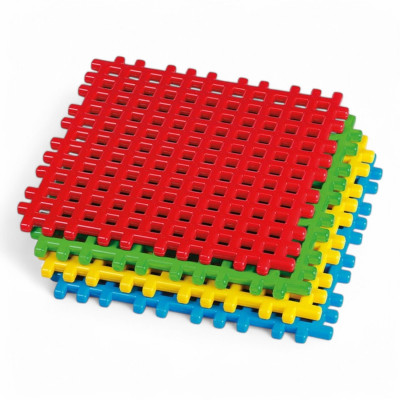 901076 KLOCKI WAFFLE - PODSTAWKA 4 SZTUKI MARIOINEX