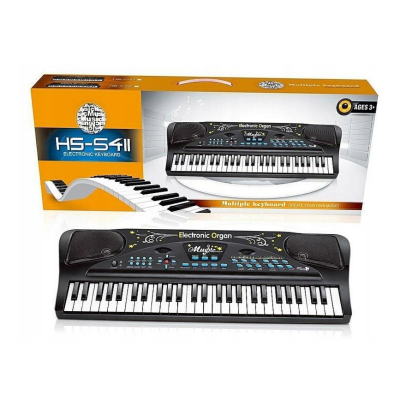 197626 PIANINKO KEYBOARD ORGANY Z MIKROFONEM INSTRUMENT ADAR