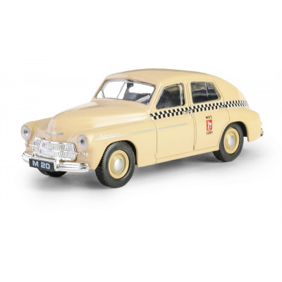 115316 METALOWY POJAZD WARSZAWA M20 TAXI PRL MODEL 1:43 DAFFI