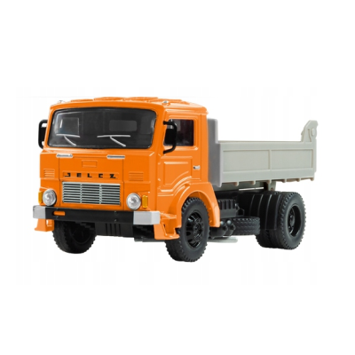 115255 SAMOCHÓD DAFFI PRL JELCZ 317 POMARAŃCZOWY WYWROTKA 1:43